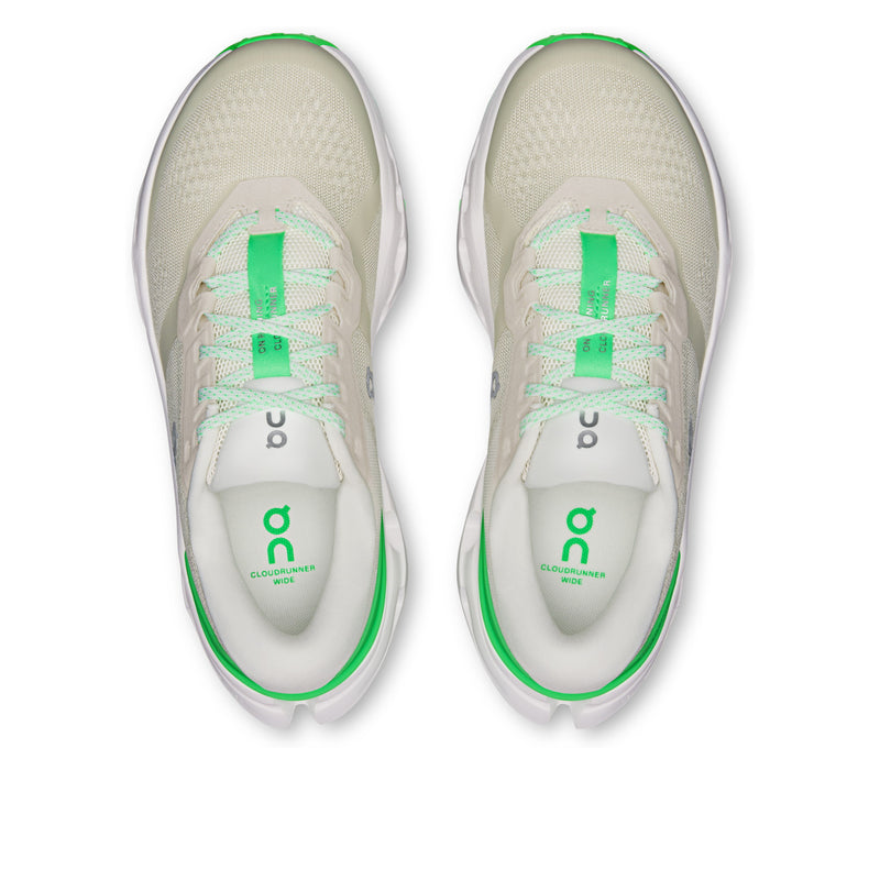 On Cloudrunner Wide 3 Ghost Verdite Women's Running Shoes 3WG10075248