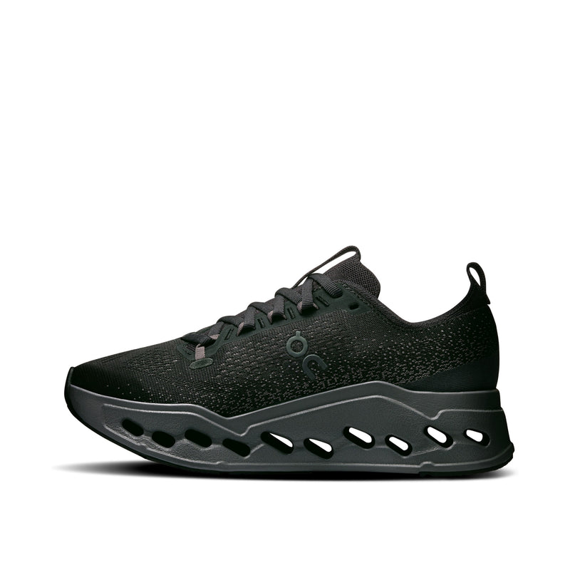 On Cloudsurfer Max Black Eclipse Women's Running Shoes 3WF30220106