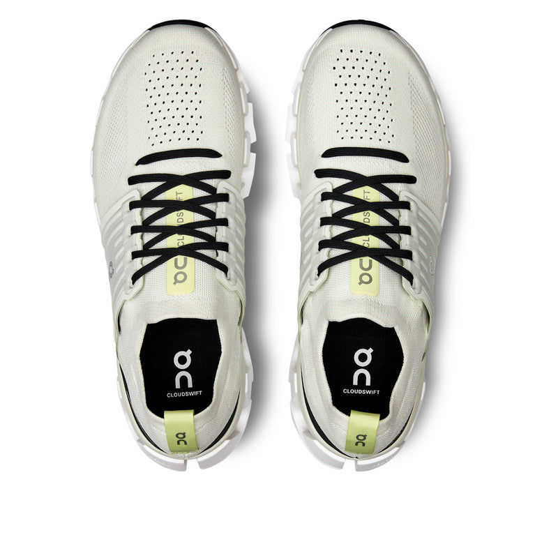 On Cloudswift 3 Ivory Black Men's Running Shoes 3MD10560791