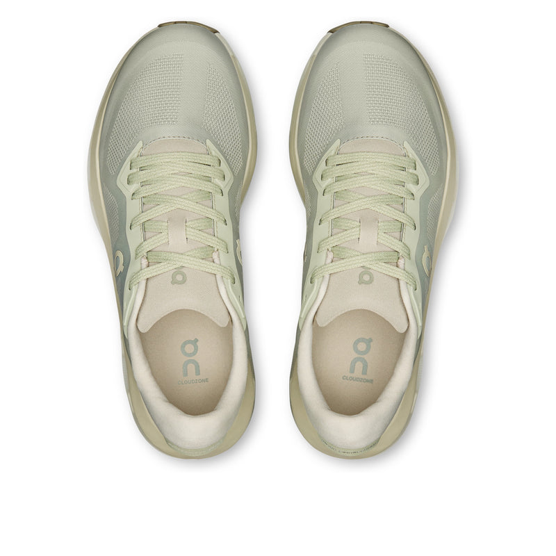 On Cloudzone Chalk Pelican Women's Running Shoes 3WF10074171=8w