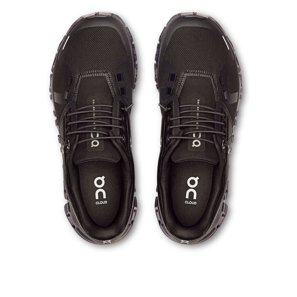 On Cloud 6 Black Wide Women's Running Shoes 3WG10361043