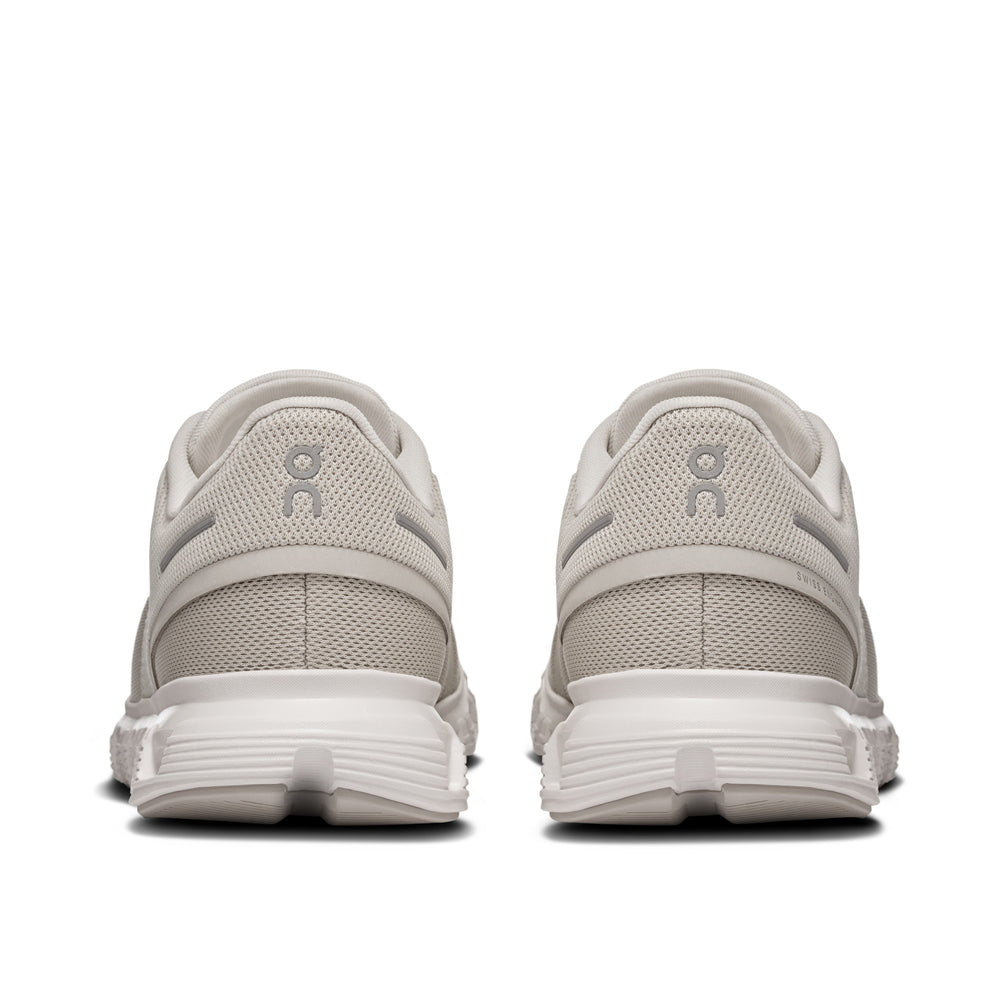 On Cloud 6 Pearl White Wide Women's Running Shoes 3WG10360755