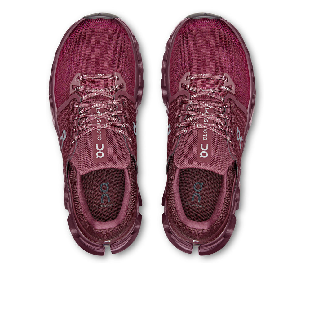 On Cloudswift 4 AD Maroon Women's Running Shoes 3WF10454746