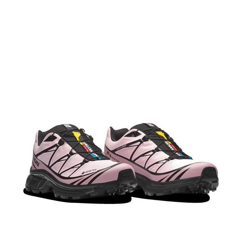 Salomon XT-6 Gore-Tex Black/Icy Pink/Dawn Pink Unisex Sneakers