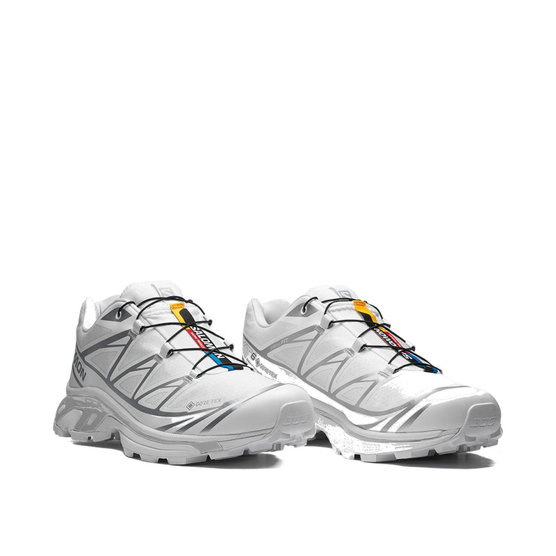 Salomon XT-6 GTX White Silver Men's Running Shoes L47581100