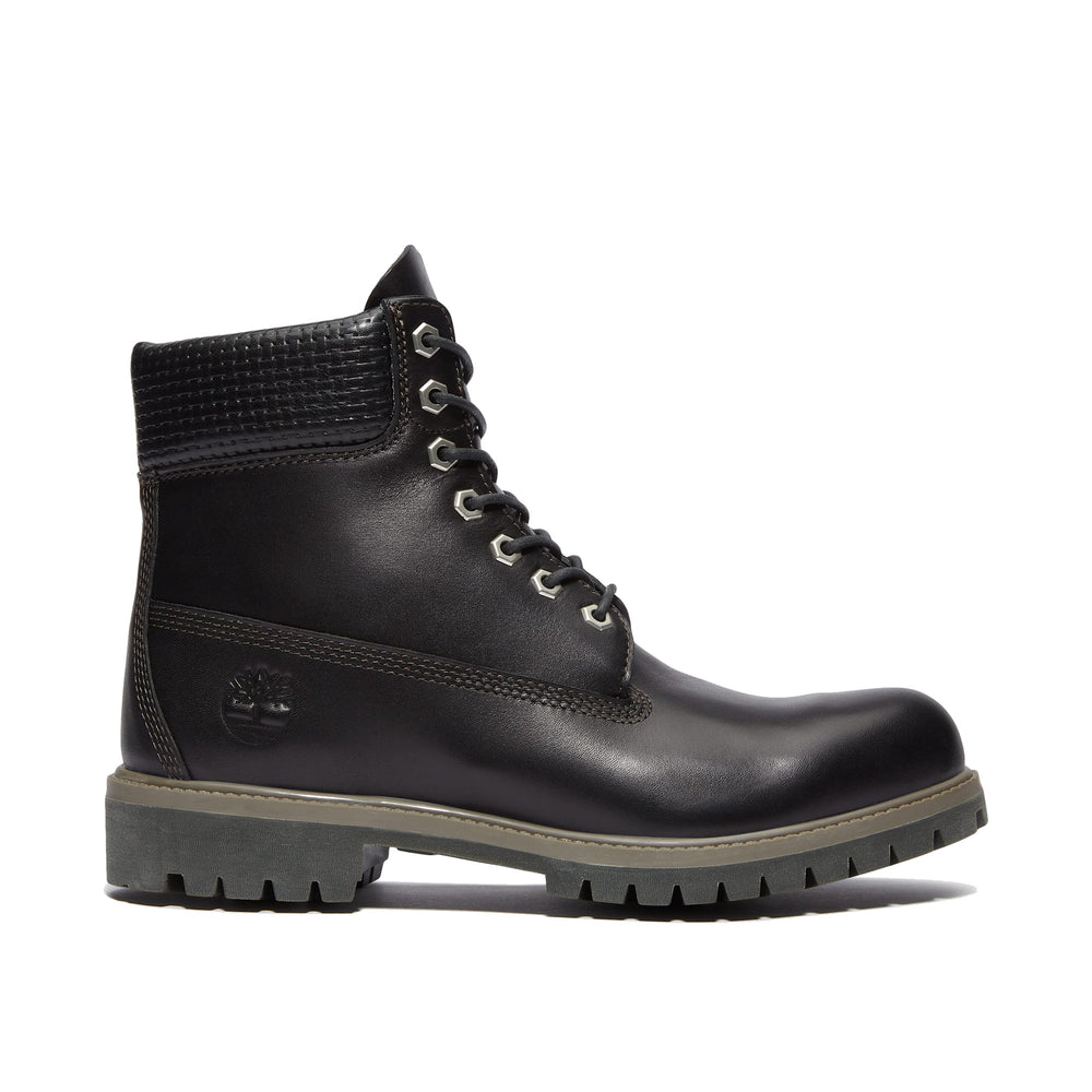 Timberland 6 Inch Premium Waterproof Boot Black Full Grain Dark Brown TB0A2P6W-A3L