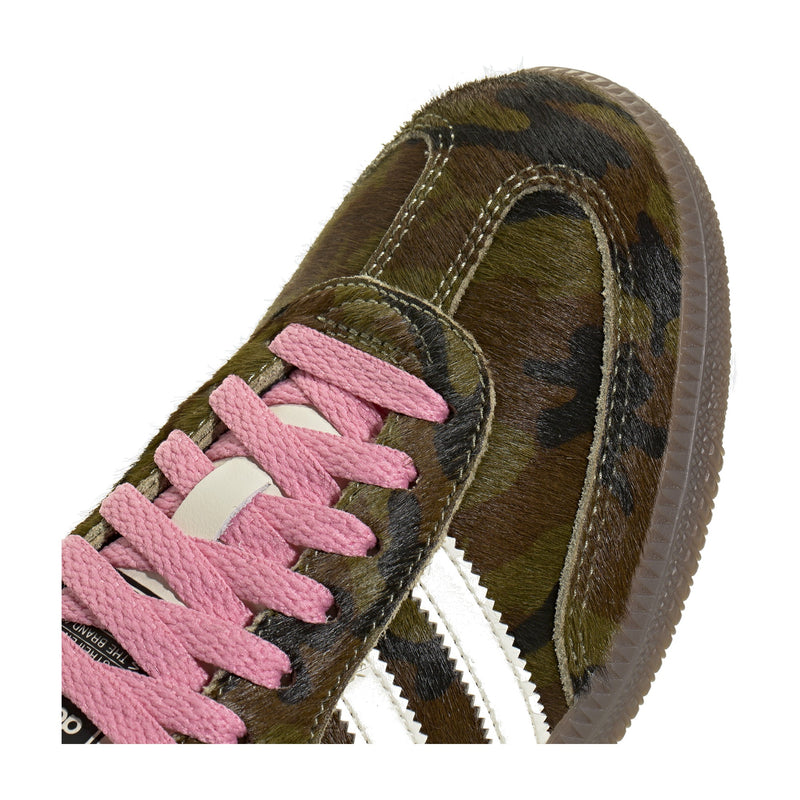 adidas Samba OG Camo/Off White/Bliss Pink Women's Sneakers KJ7501