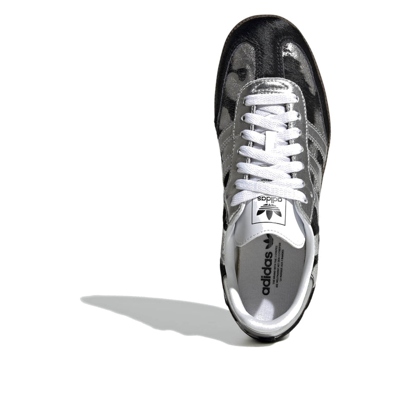 adidas Samba OG Black Silver Metallic Women's Sneakers KJ2313