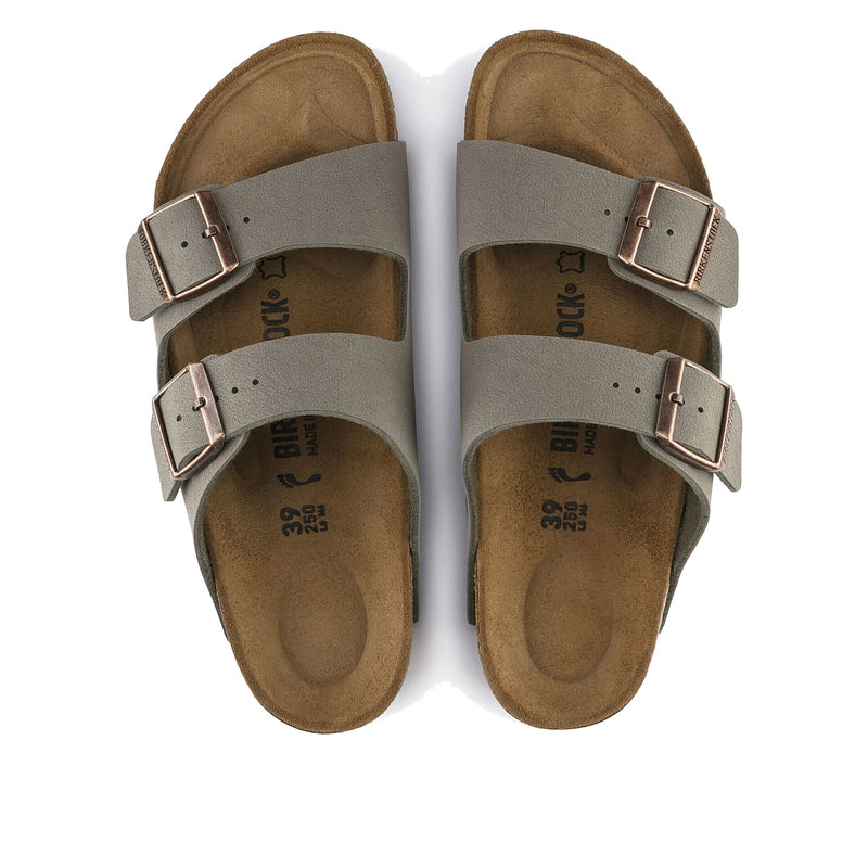 Birkenstock Arizona Birkibuc Stone Men's Sandals 151211