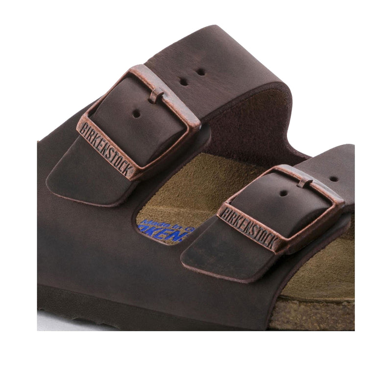 Birkenstock Arizona Soft Footbed Oiled Leather Habana - (& Standard Width) 0452761