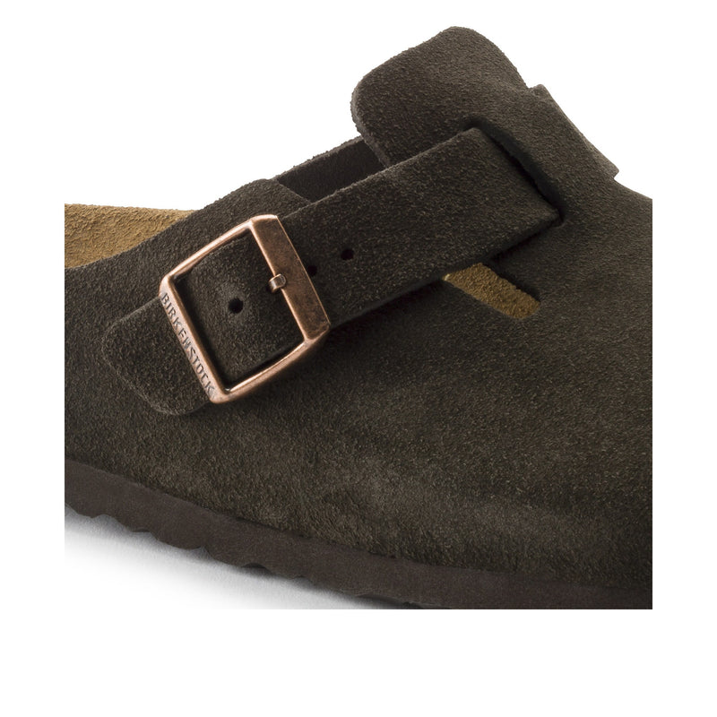 Birkenstock Boston Mocha Narrow Width Sandals 660463