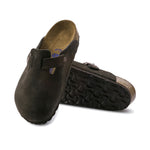 Birkenstock Boston Soft Footbed Mocca Clog Sandals 0660461