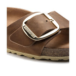 Birkenstock Madrid Big Buickle Oiled Leather Cognac 1006525