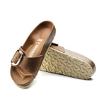 Birkenstock Madrid Big Buickle Oiled Leather Cognac 1006525