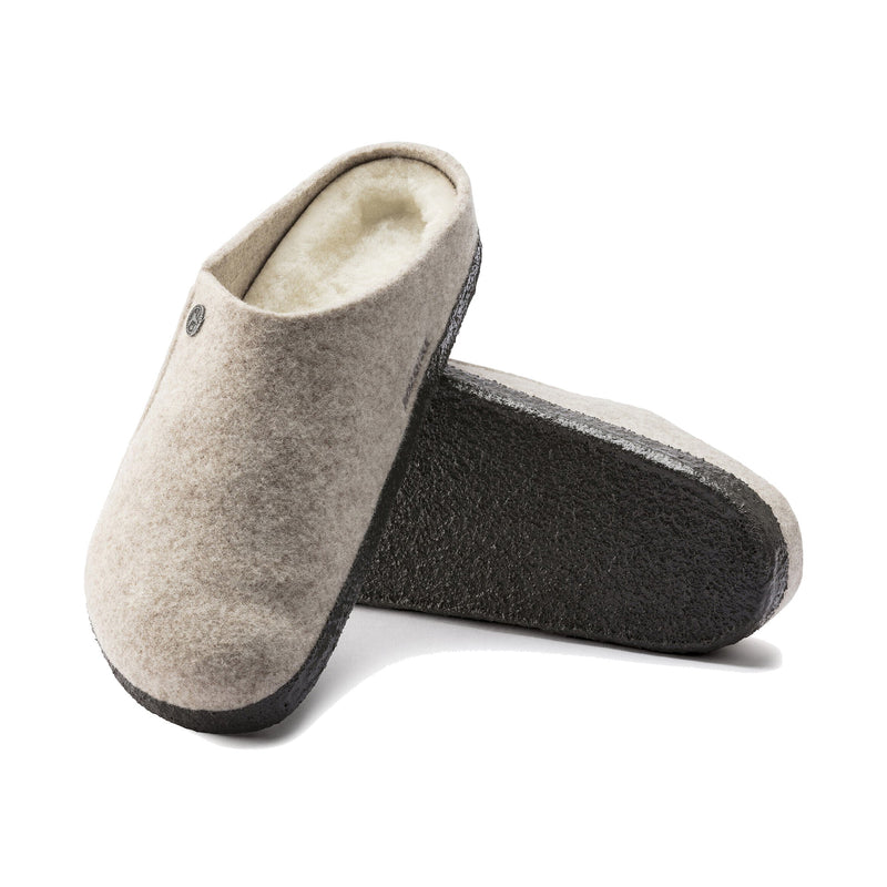 Birkenstock Zermatt Shearling Wool Felt Eggnog 1020029