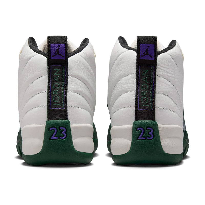 Jordan 12 Retro Bucks Big Kids' GS Sneakers 153265-103