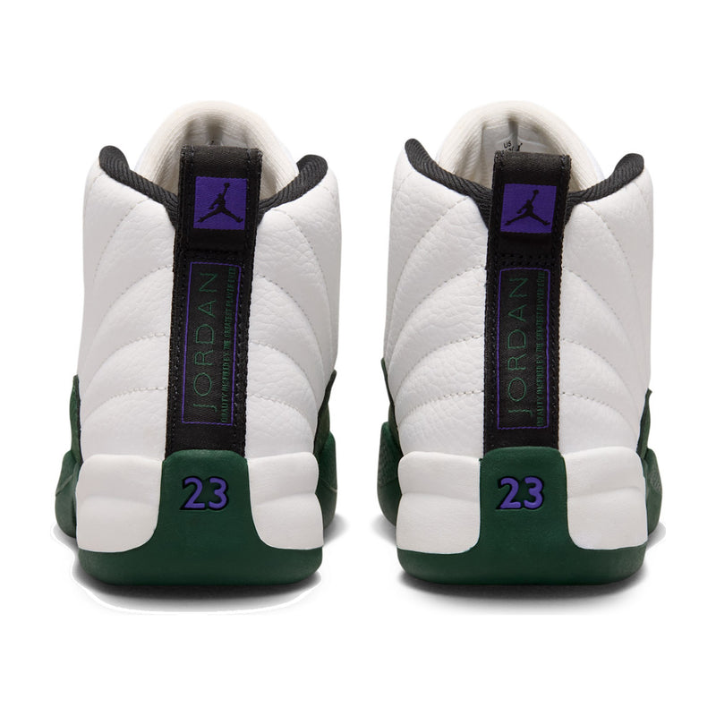 Jordan 12 Retro Bucks Little Kids' PS Sneakers 151186-103