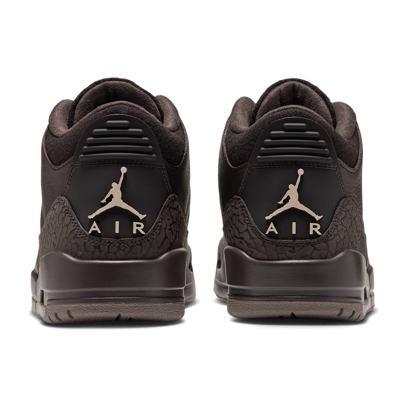 Jordan 3 Retro Velvet Brown/Pearl White Women's Sneakers CK9246-200