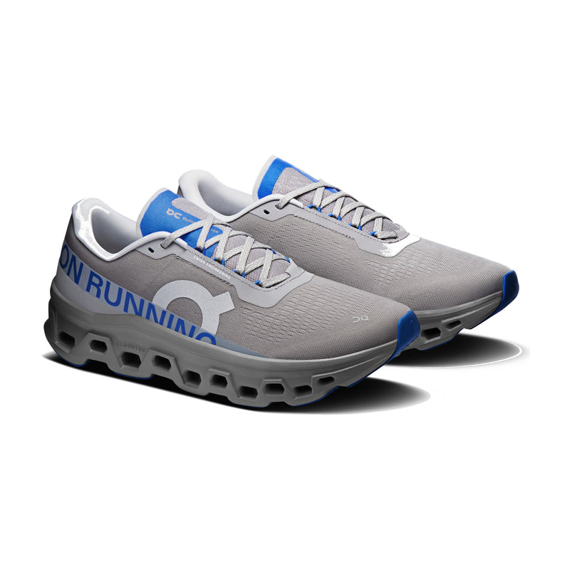 On Cloudmonster 1 Alloy/Jay Men's Running Shoes 3MF30745352