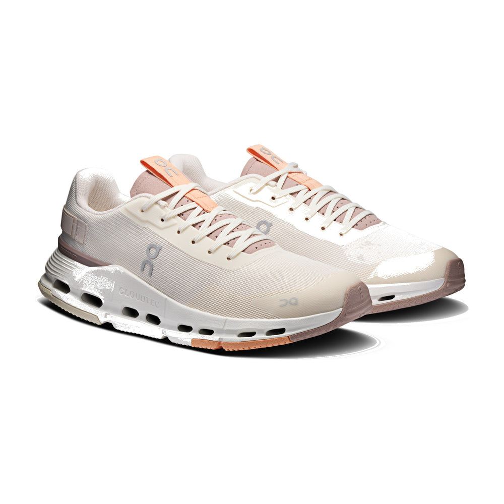 On Cloudnova Form 2 Oyster/Ivory Women's Sneakers 3WE30175116