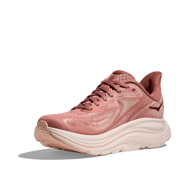 Hoka Clifton 10 Blush Rose Latte Women's Running Shoes 1162031-BHRS