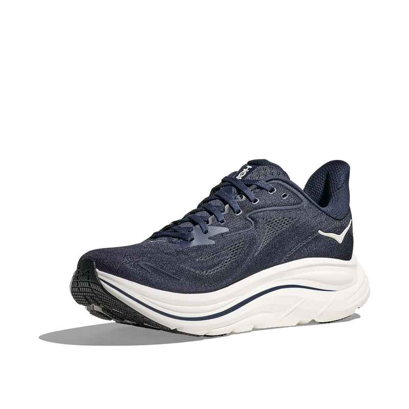 Hoka Clifton 10 Navy White 2E Wide Men's Running Shoes 1162032-NWT