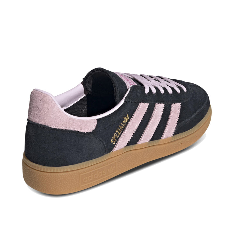 adidas Handball Spezial Core Black Clear Pink Gum Women's Sneakers IE5897