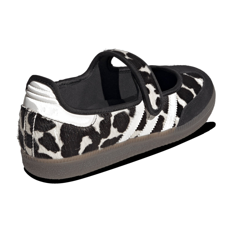adidas Samba Jane Cow Print Core Black/Off White Women's Sneakers HQ9483