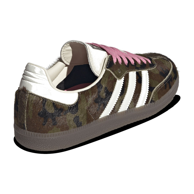 adidas Samba OG Camo/Off White/Bliss Pink Women's Sneakers KJ7501