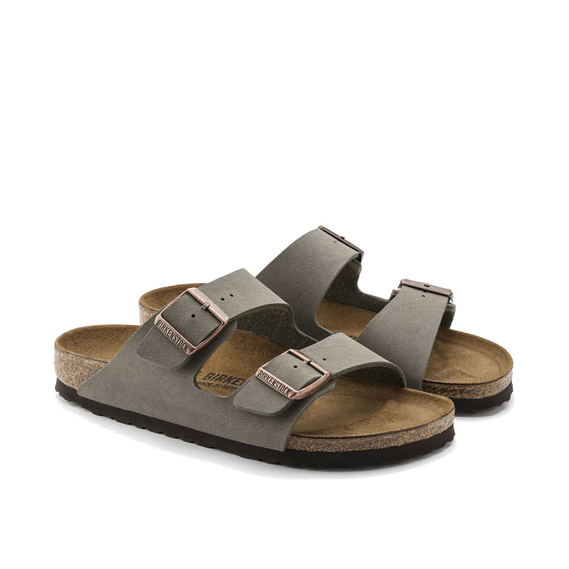 Birkenstock Arizona Birkibuc Stone Men's Sandals 151211
