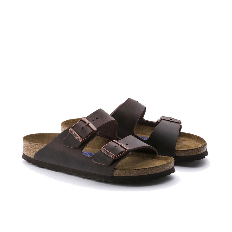 Birkenstock Arizona Soft Footbed Oiled Leather Habana - (& Standard Width) 0452761