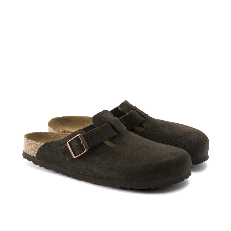 Birkenstock Boston Mocha Narrow Width Sandals 660463