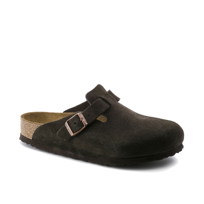 Birkenstock Boston Soft Footbed Mocca Clog Sandals 0660461