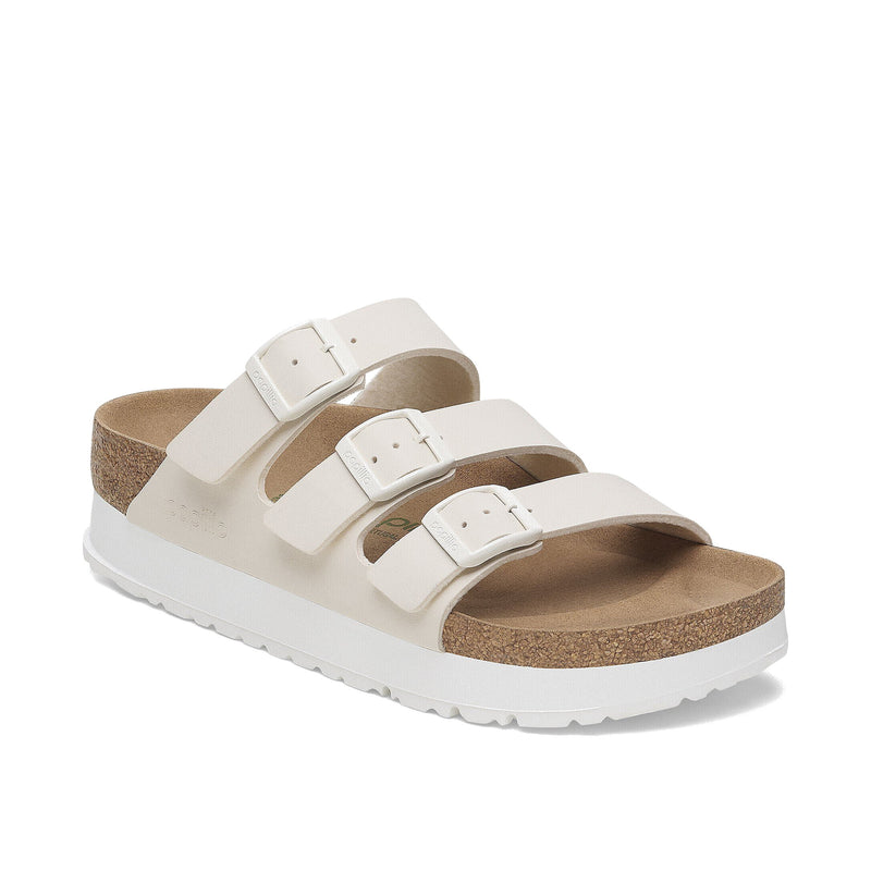 Birkenstock Florida Vegan Flex Platform Eggshell 1029751