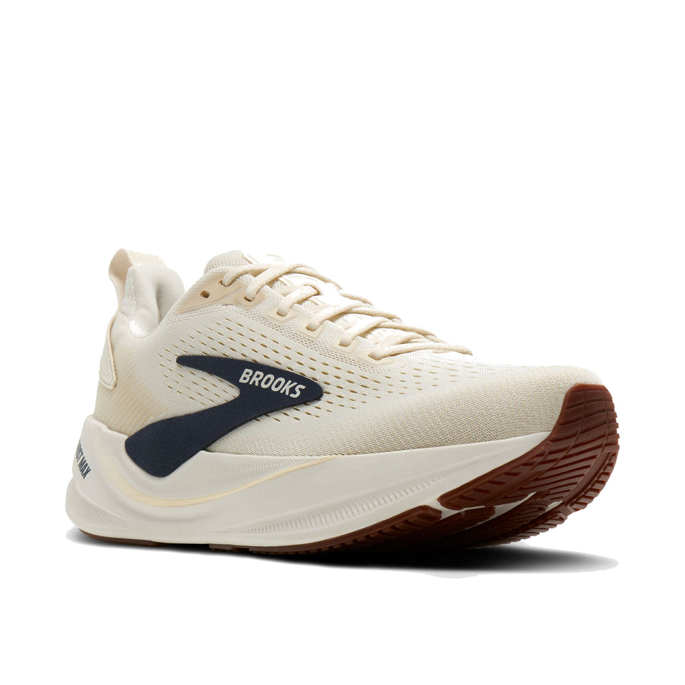 Brooks Ghost Max 4 Arctic Wolf Navy Coconut Men's Running Shoes 110496-1D-227