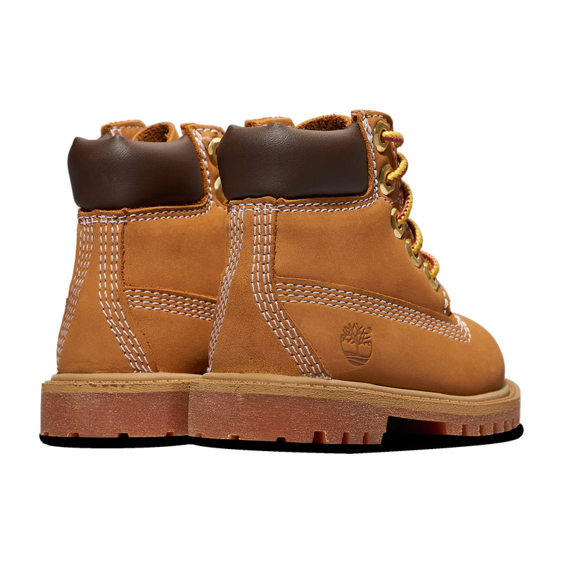 Timberland Premium 6 Inch Waterproof Boot Wheat TB112809-713 Toddler TD Boots