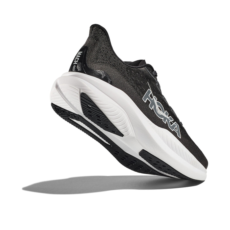 Hoka Mach 6 Black White Women's Running Shoes 1147810-BWHT