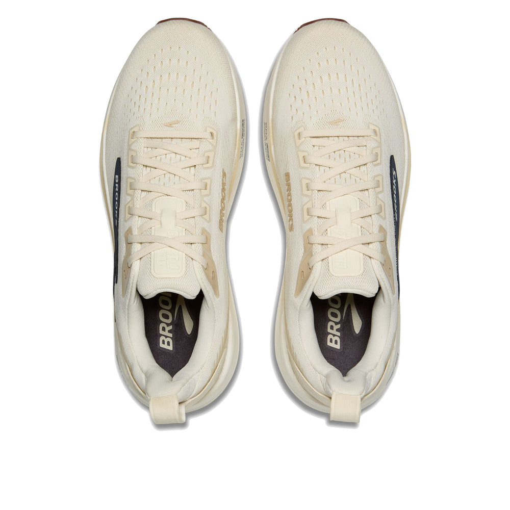 Brooks Ghost Max 4 Arctic Wolf Navy Coconut Men's Running Shoes 110496-1D-227