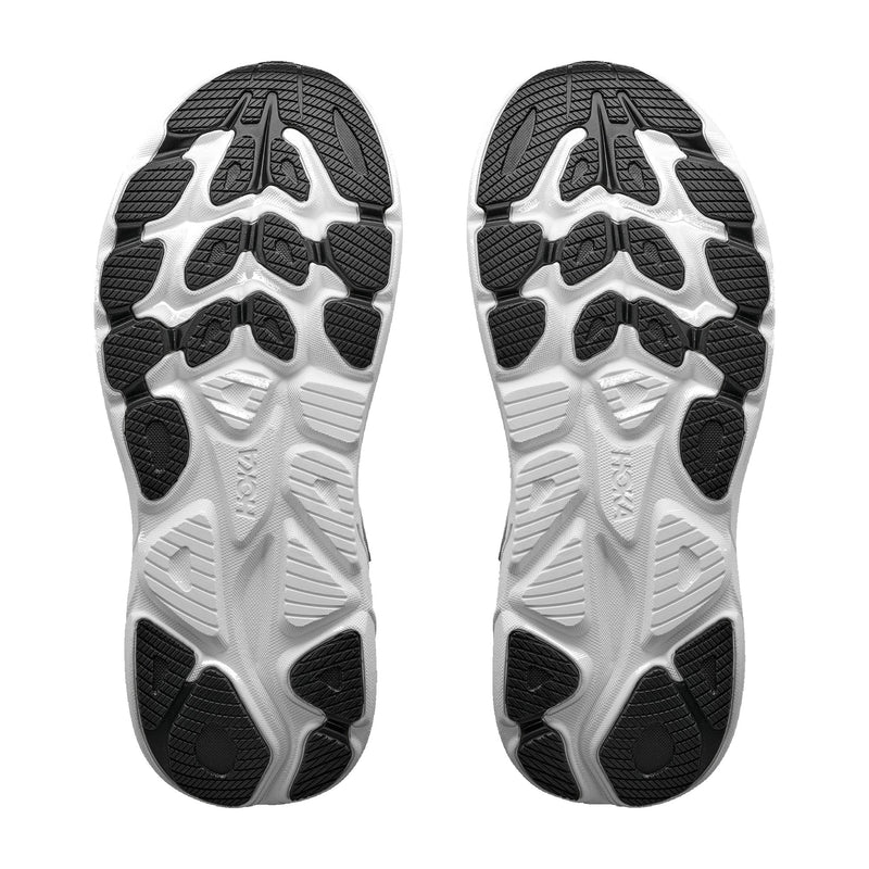 Clifton 11 / Black White Wide (Men's)