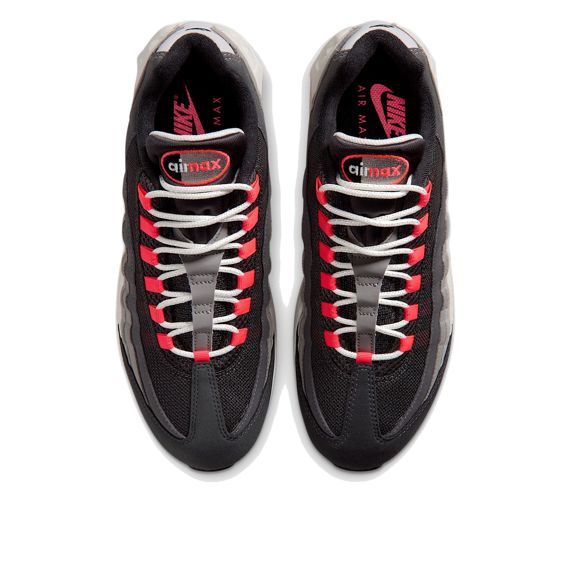 Nike Air Max 95 Big Bubble Premium Men Reverse Solar Red — Nike D top