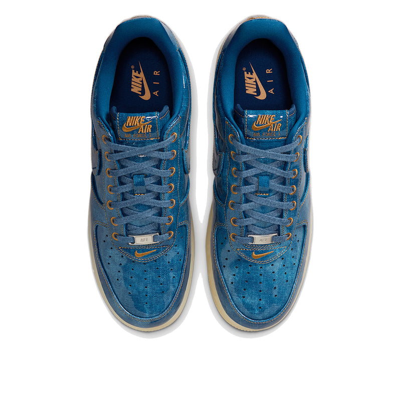 Nike Air Force 1 Low Retro Patent Denim Men's Sneakers IM5757-400